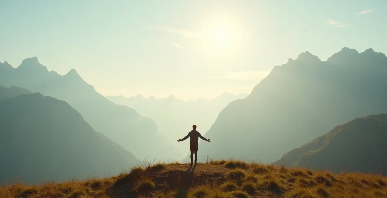 Pratique de la respiration cohérente en altitude dans les Alpes suisses