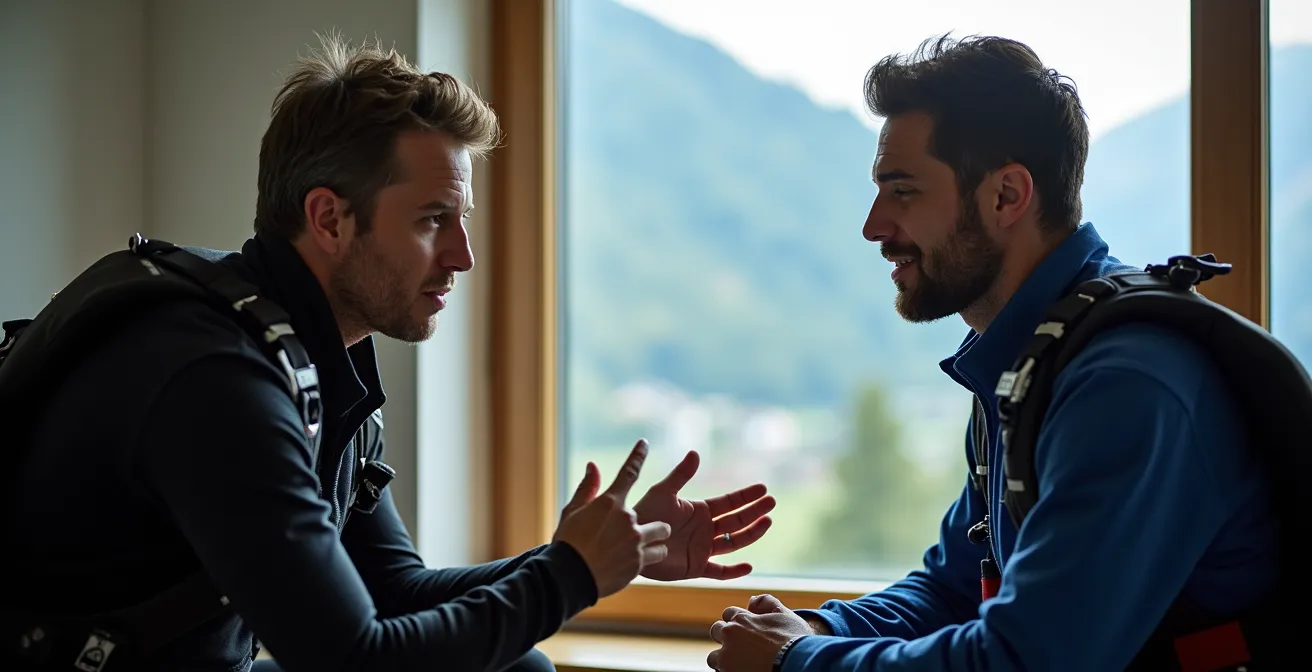 Schéma de progression sécurisée du downsizing en parachutisme